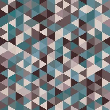 Triangle background  green gray vector pattern Stock Illustration