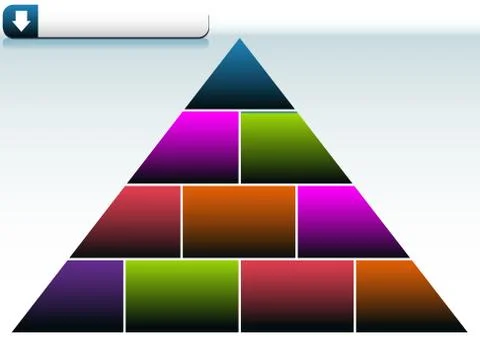 Triangle background Stock Illustration