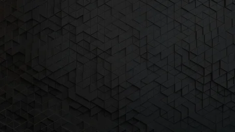 Triangle background loop 4k - dark horizontal small - geometric pattern Stock Footage 102761948