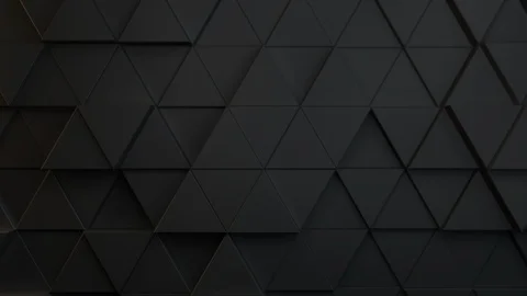 Triangle background loop 4k - dark vertical big - geometric pattern Stock Footage 102765064
