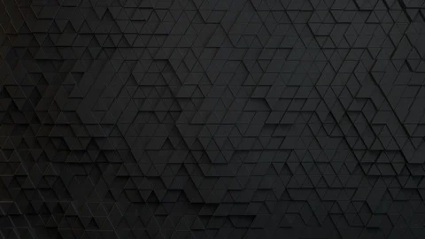 Triangle background loop 4k - dark vertical small - geometric pattern Stock Footage
