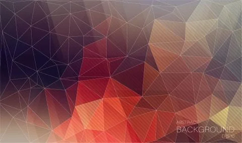 Triangle background with oblique lines Stock Illustration