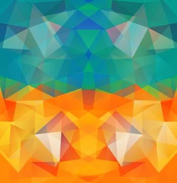 Triangle background. pattern of geometric shapes Illustrazione stock