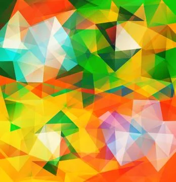 Triangle background. pattern of geometric shapes Stock Illustration