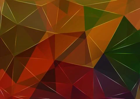 Triangle background. pattern of geometric shapes Stock Illustration