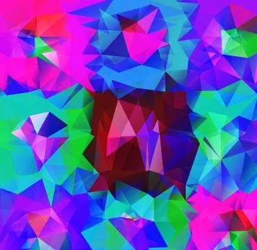 Triangle background. pattern of geometric shapes Stock Illustration