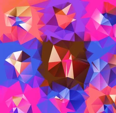 Triangle background. pattern of geometric shapes Stock Illustration