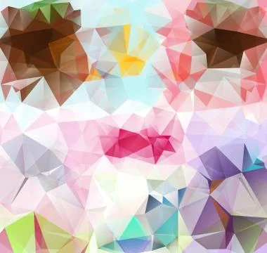 Triangle background. pattern of geometric shapes Stock Illustration
