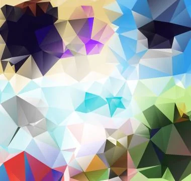 Triangle background. pattern of geometric shapes Stock Illustration