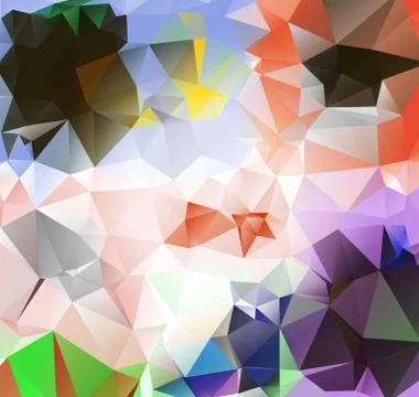 Triangle background. pattern of geometric shapes Illustrazione stock