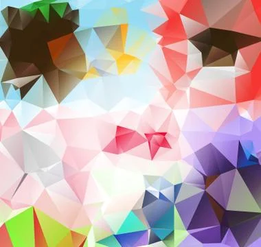 Triangle background. pattern of geometric shapes Stock Illustration