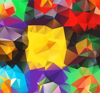 Triangle background. pattern of geometric shapes Stock Illustration