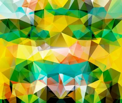 Triangle background. pattern of geometric shapes Stock Illustration