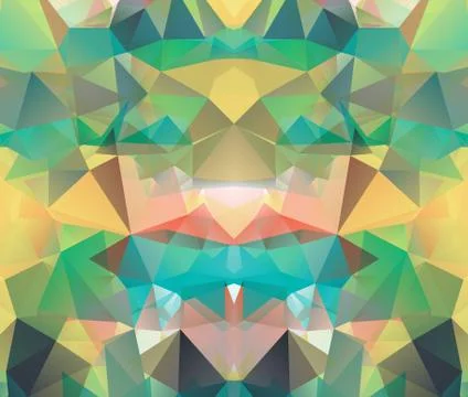 Triangle background. pattern of geometric shapes Stock Illustration