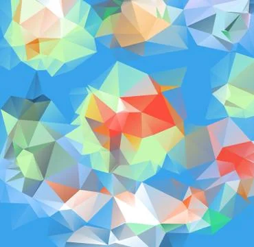 Triangle background. Pattern of geometric shapes Stock Illustration