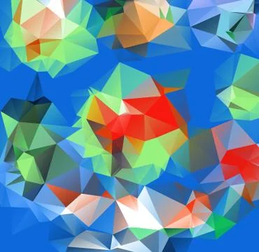 Triangle background. Pattern of geometric shapes Stock Illustration