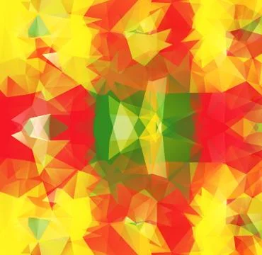 Triangle background. Pattern of geometric shapes Stock Illustration