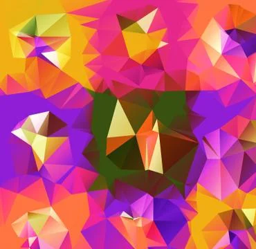 Triangle background. Pattern of geometric shapes Stock Illustration