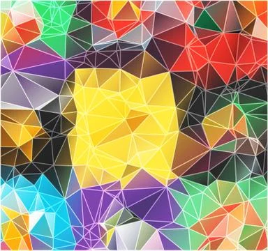 Triangle background. Pattern of geometric shapes Stock Illustration