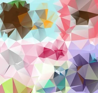 Triangle background. Pattern of geometric shapes Stock Illustration
