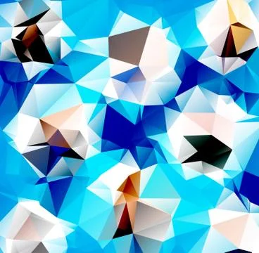 Triangle background. Pattern of geometric shapes Stock Illustration