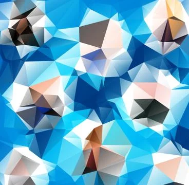 Triangle background. Pattern of geometric shapes Stock Illustration