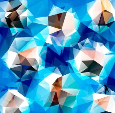Triangle background. Pattern of geometric shapes Stockillustratie