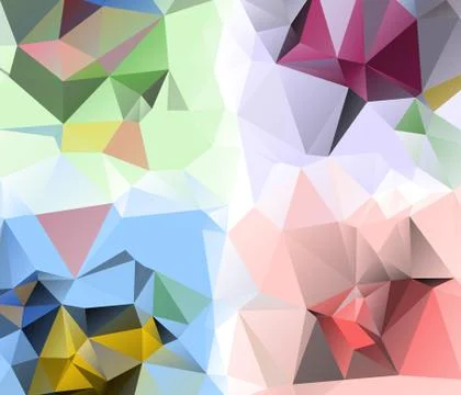 Triangle background. Pattern of geometric shapes Illustrazione stock