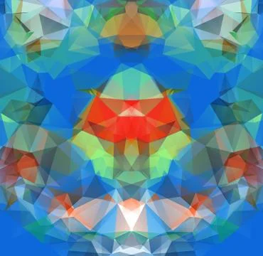Triangle background. Pattern of geometric shapes Stock Illustration