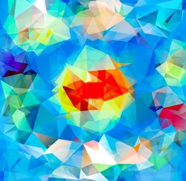 Triangle background. Pattern of geometric shapes Illustrazione stock