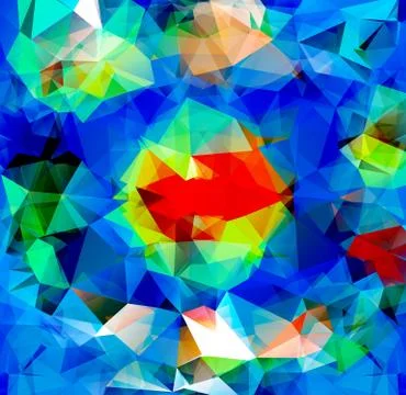 Triangle background. Pattern of geometric shapes Stock Illustration