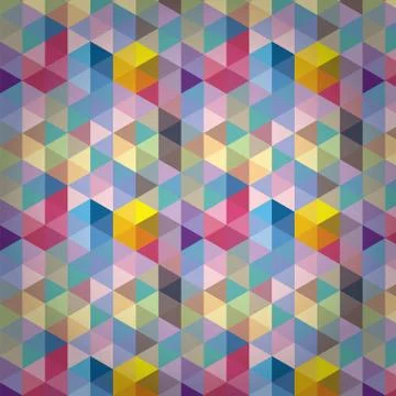 Triangle background, pattern, texture Illustrazione stock