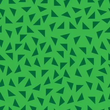 Triangle background. Seamless pattern. Geometric abstract texture. Green colors イラスト素材