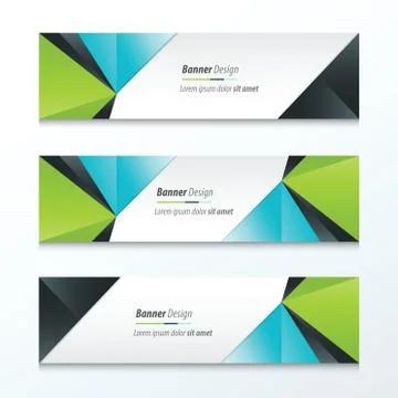 Triangle Banner Stock Illustration
