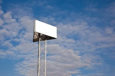 Triangle billboard Stock Photos