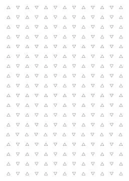 Triangle black and white background. Vector modern pattern with black triangl Stock Illustration