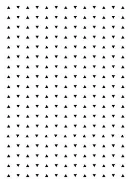 Triangle black and white background. Vector modern pattern with black triangl Illustrazione stock