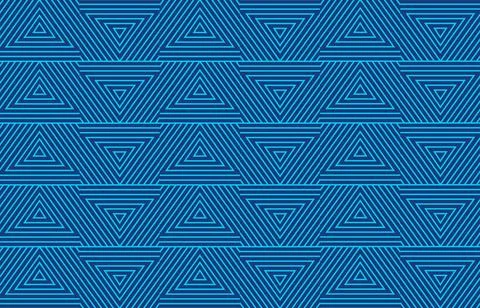 Triangle blue background abstract blue triangle background wave seamless p... Stockfoto's
