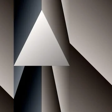 Triangle Buttons Stock Illustration