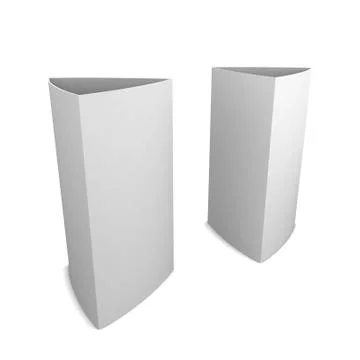 Triangle cards Stock Illustration