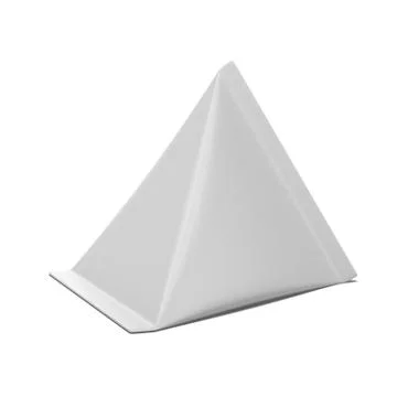 Triangle Carton package 库存插图