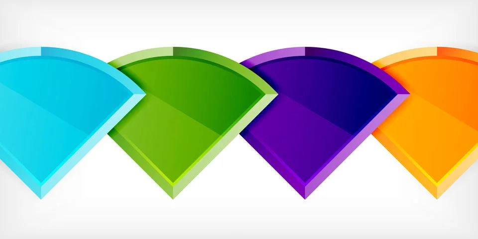 Triangle circles background. Vector Illustration For Wallpaper, Banner Stock Illustration
