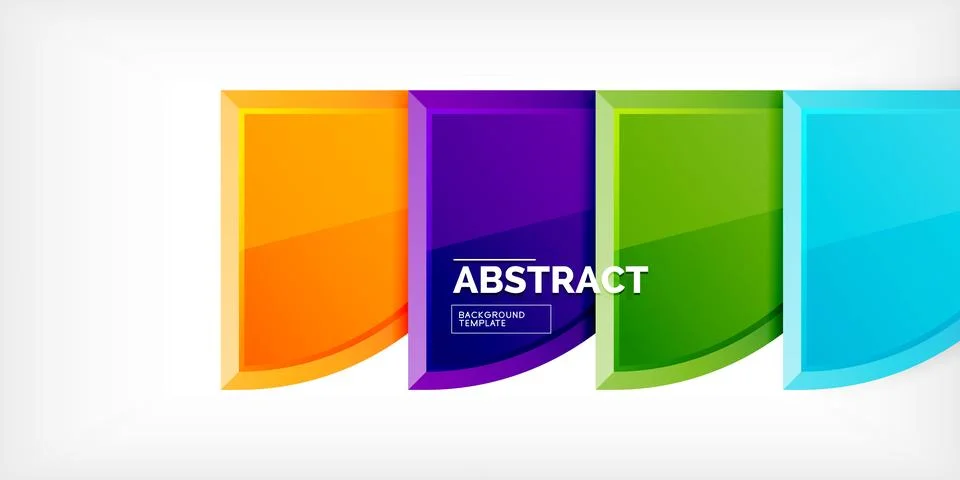 Triangle circles background. Vector Illustration For Wallpaper, Banner Illustrazione stock