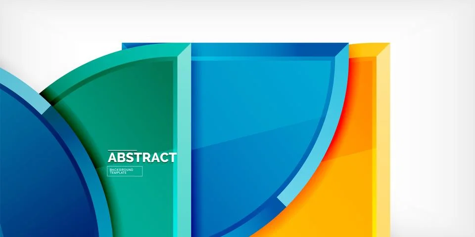 Triangle circles background. Vector Illustration For Wallpaper, Banner イラスト素材