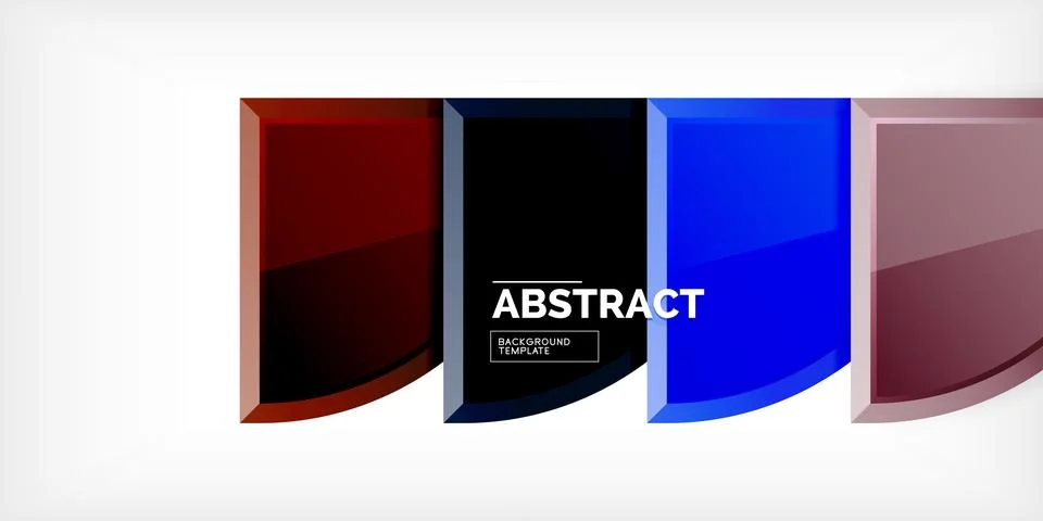 Triangle circles background. Vector Illustration For Wallpaper, Banner イラスト素材