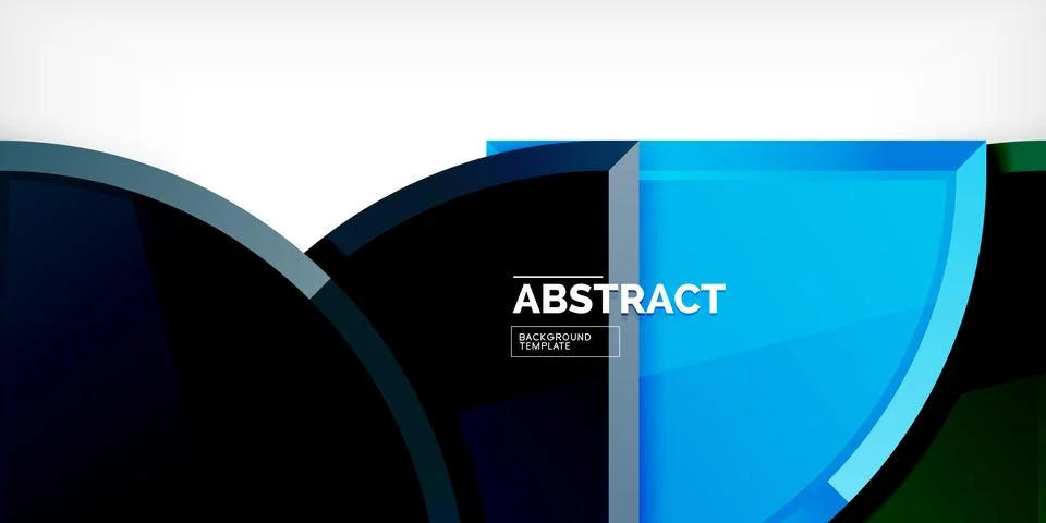 Triangle circles background. Vector Illustration For Wallpaper, Banner 库存插图