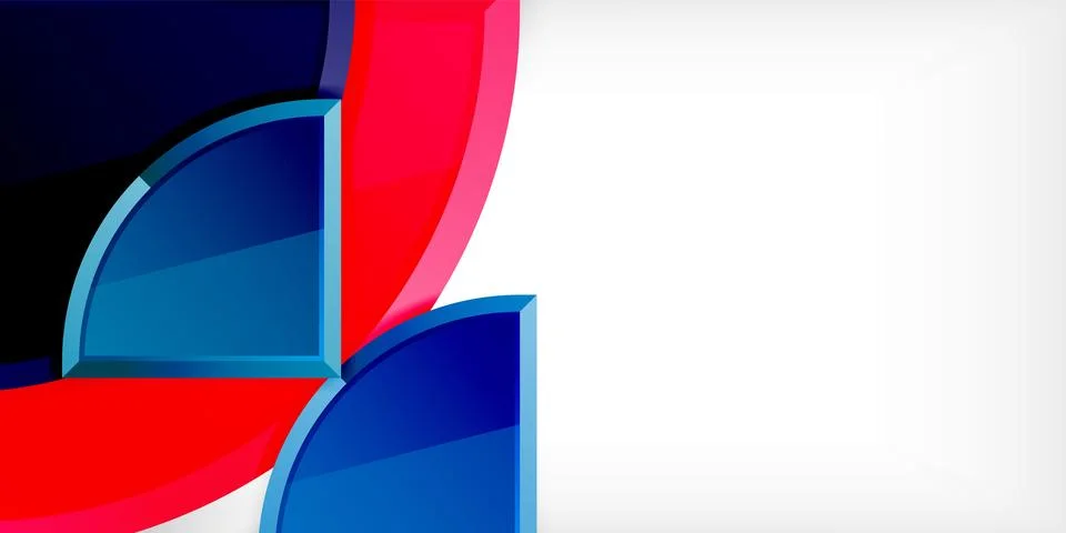 Triangle circles background. Vector Illustration For Wallpaper, Banner 스톡 일러스트