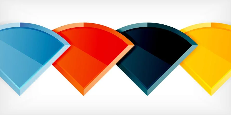 Triangle circles background. Vector Illustration For Wallpaper, Banner 스톡 일러스트