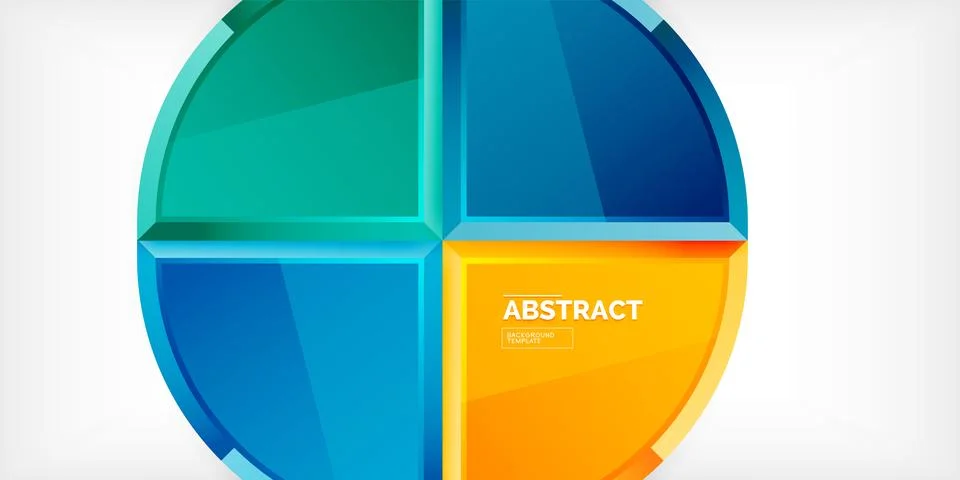 Triangle circles background. Vector Illustration For Wallpaper, Banner 스톡 일러스트