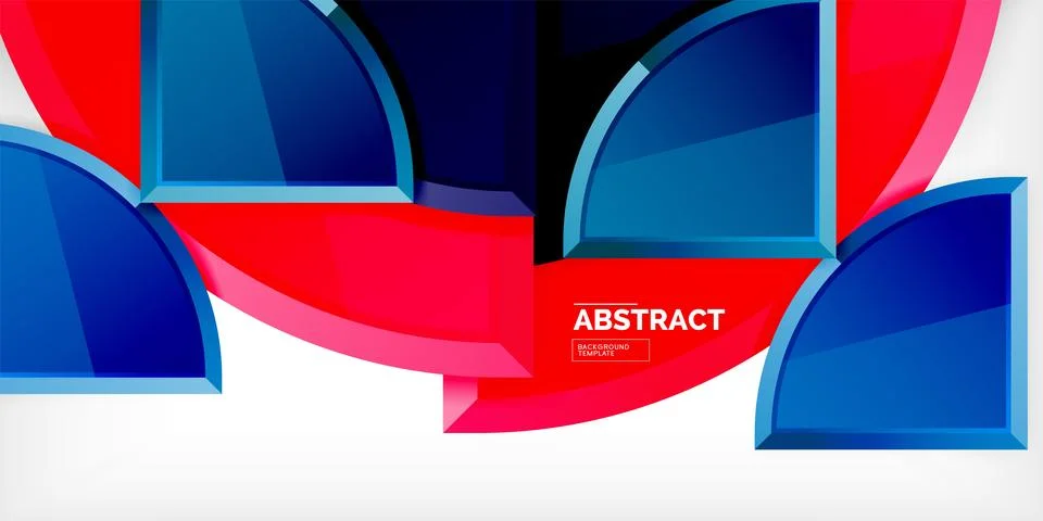 Triangle circles background. Vector Illustration For Wallpaper, Banner 스톡 일러스트